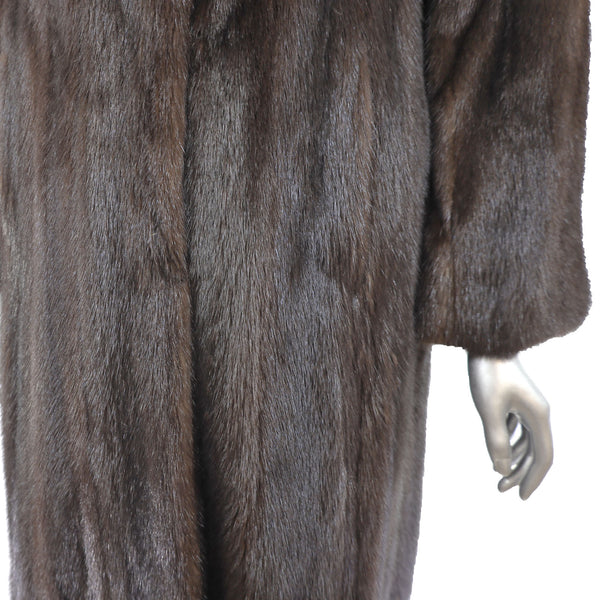 Mahogany Mink Coat - Size M
