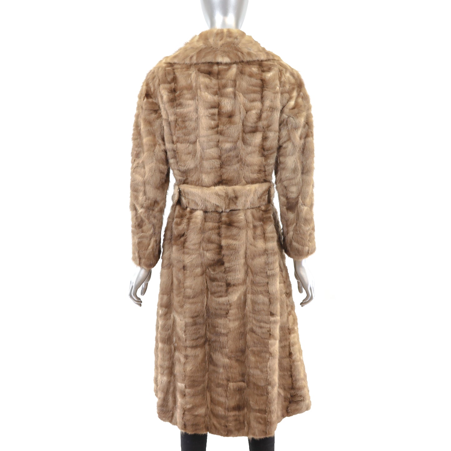 Autumn Haze Section Mink Coat- Size M