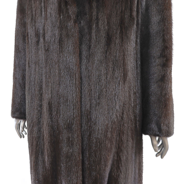 Mahogany Mink Coat- Size M