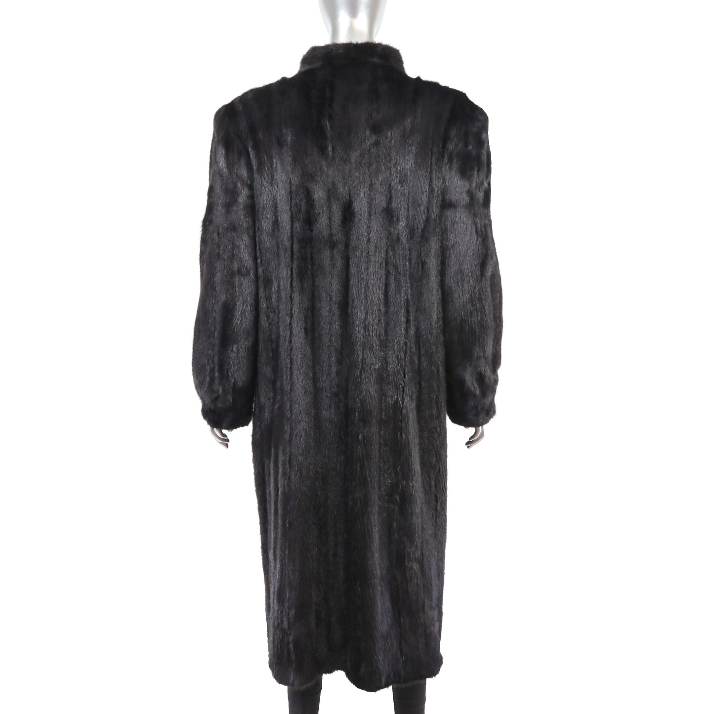 Black Mink Coat- Size L
