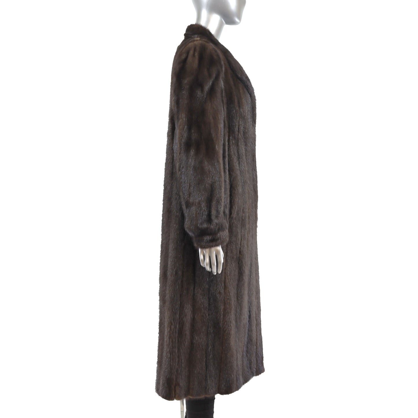 Mahogany Mink Coat- Size M