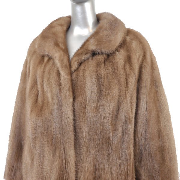 Autumn Haze Mink Coat- Size L