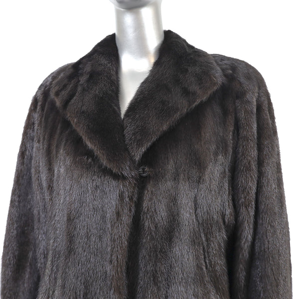 Ranch Mink Coat- Size XL