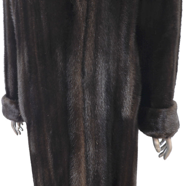 Hair up Ranch Mink Coat- Size L