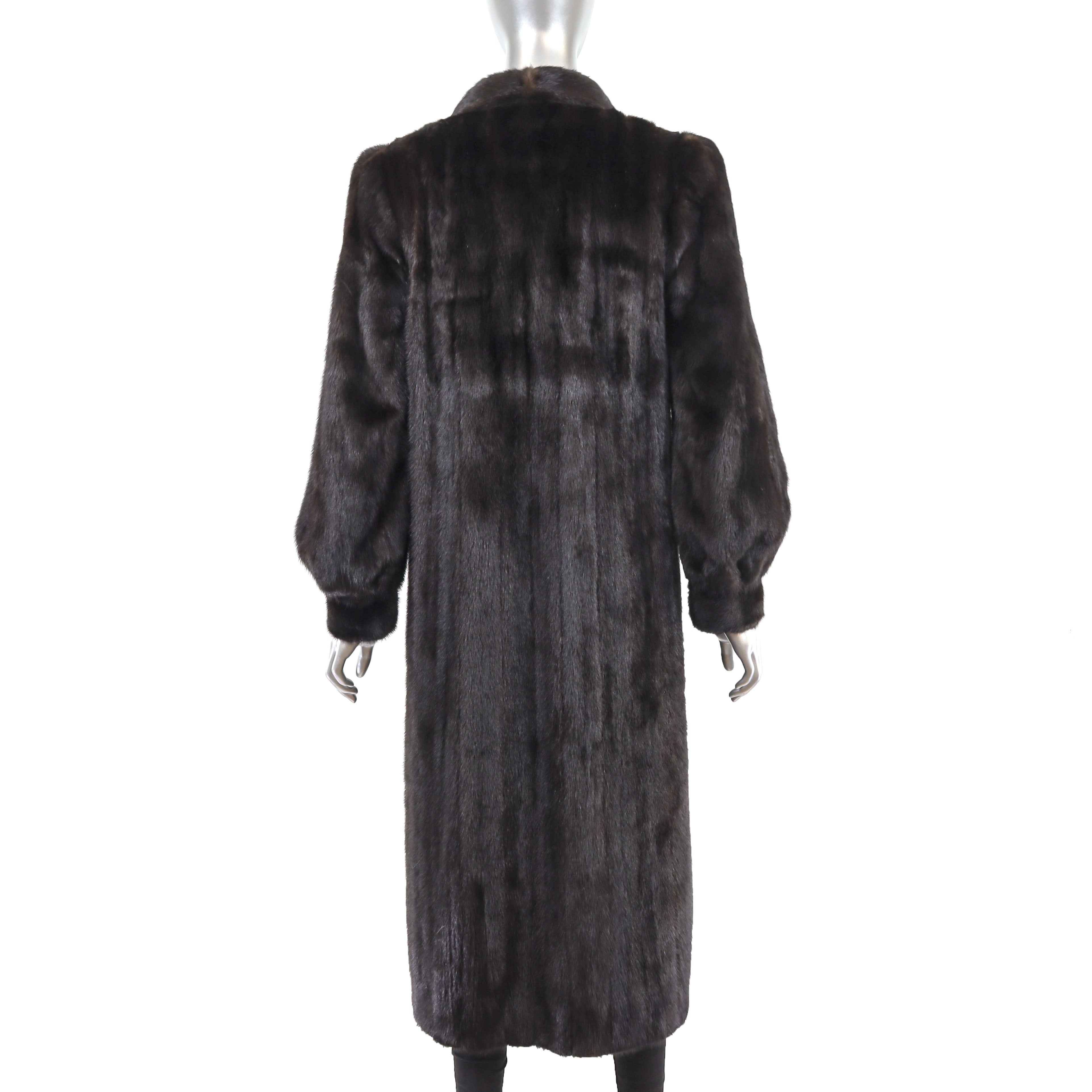 Mahogany Mink Coat Size S VintageFurs