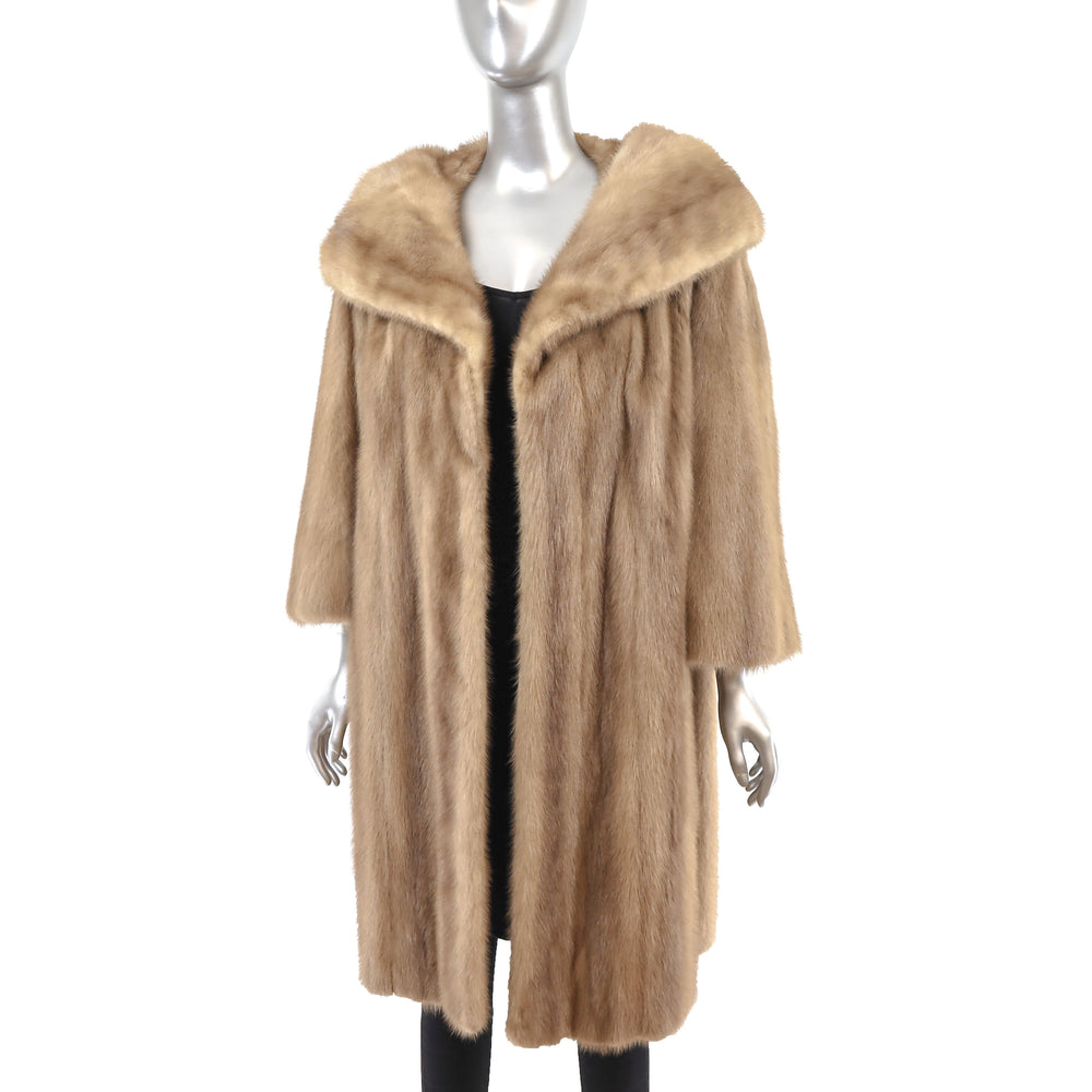 Autumn Haze Mink Coat- Size XL