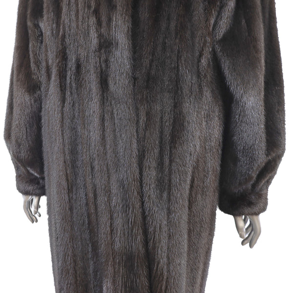 Mahogany Mink Coat- Size L