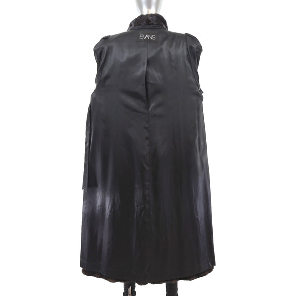 Blackglama/Evans Ranch Mink Coat- Size XXL