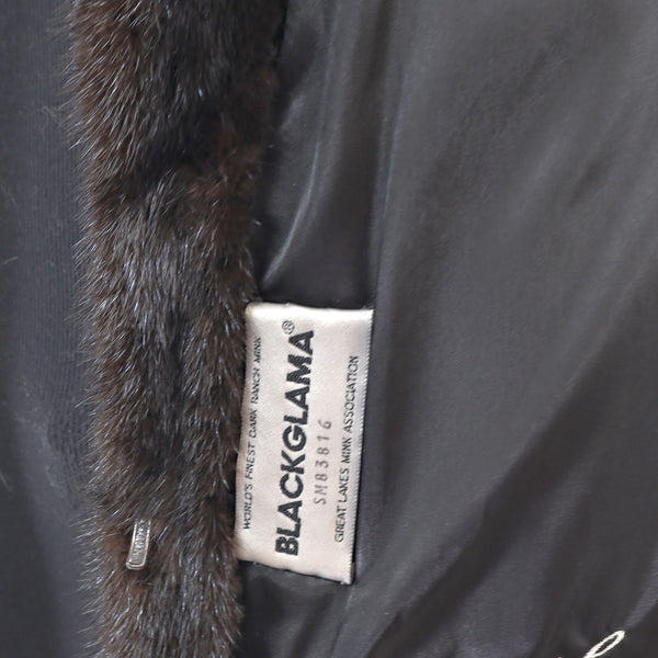 Blackglama/Evans Ranch Mink Coat- Size XXL