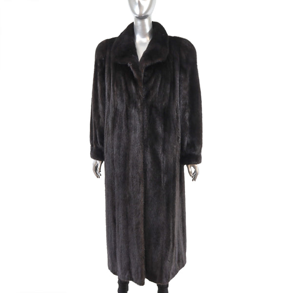 Blackglama/Evans Ranch Mink Coat- Size XXL