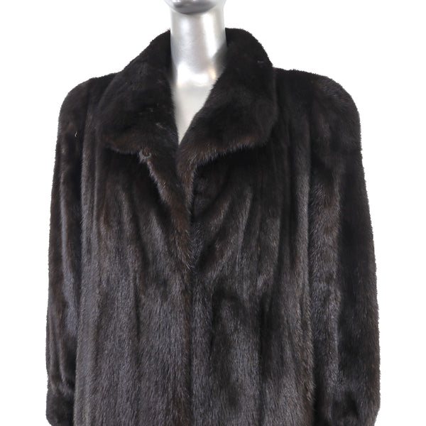 Blackglama/Evans Ranch Mink Coat- Size XXL