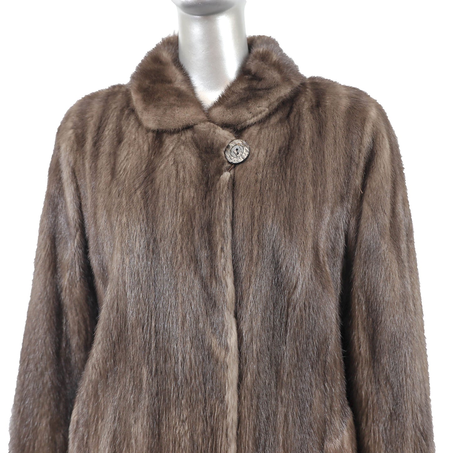 Blue Iris Mink Coat- Size S