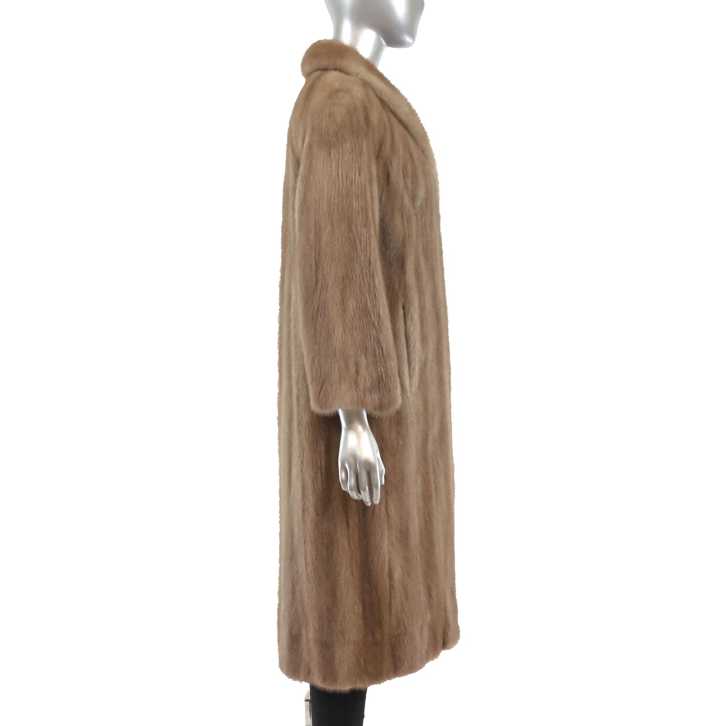 Light Brown Mink Coat- Size M