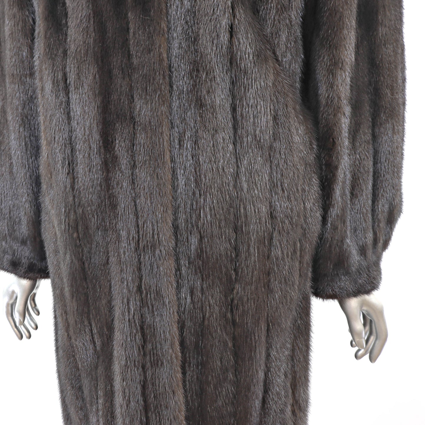 Dark Brown Mink Coat- Size M