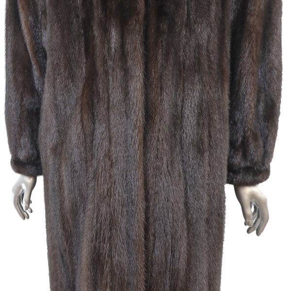 Mahogany Mink Coat- Size M