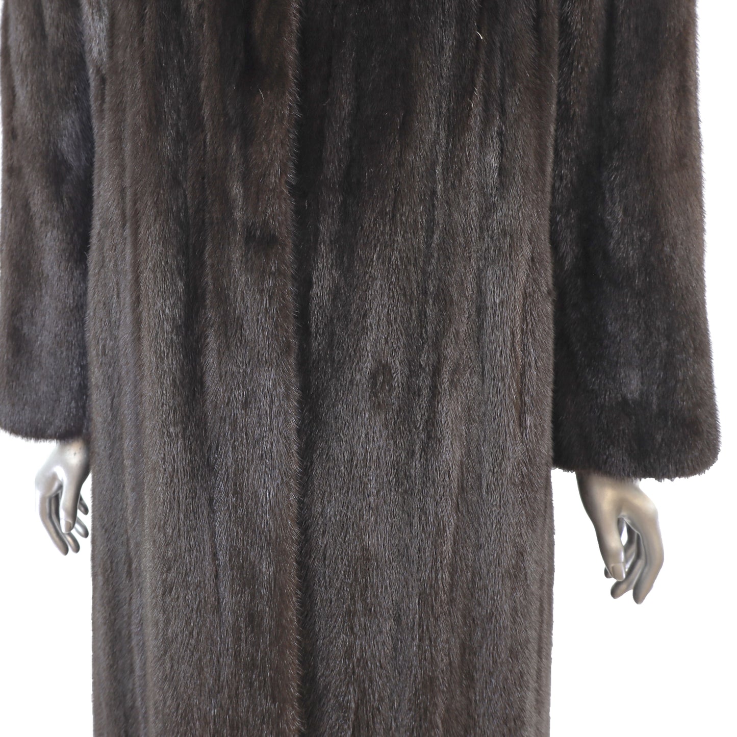 Mahogany Mink Coat- Size M