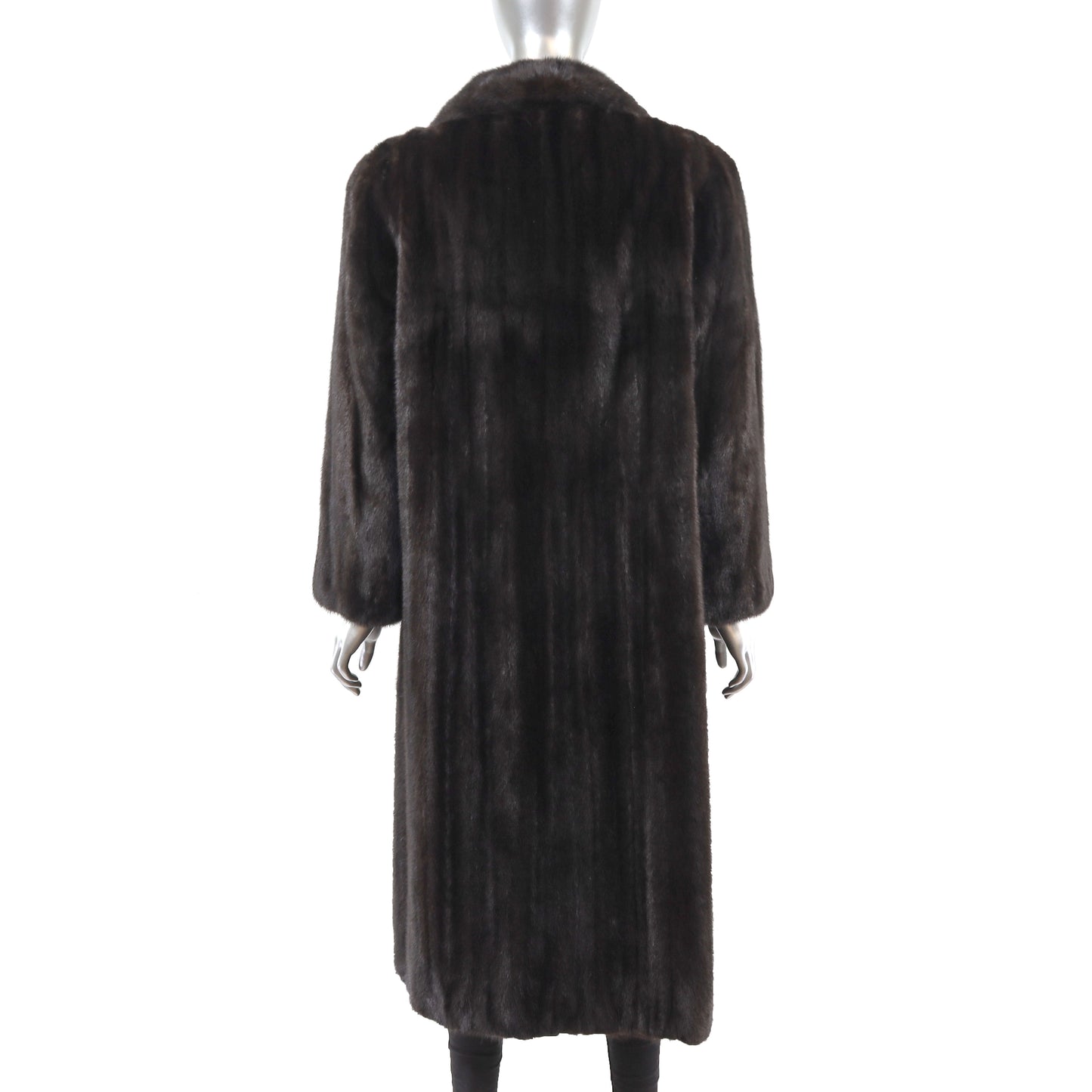 Mahogany Mink Coat- Size M