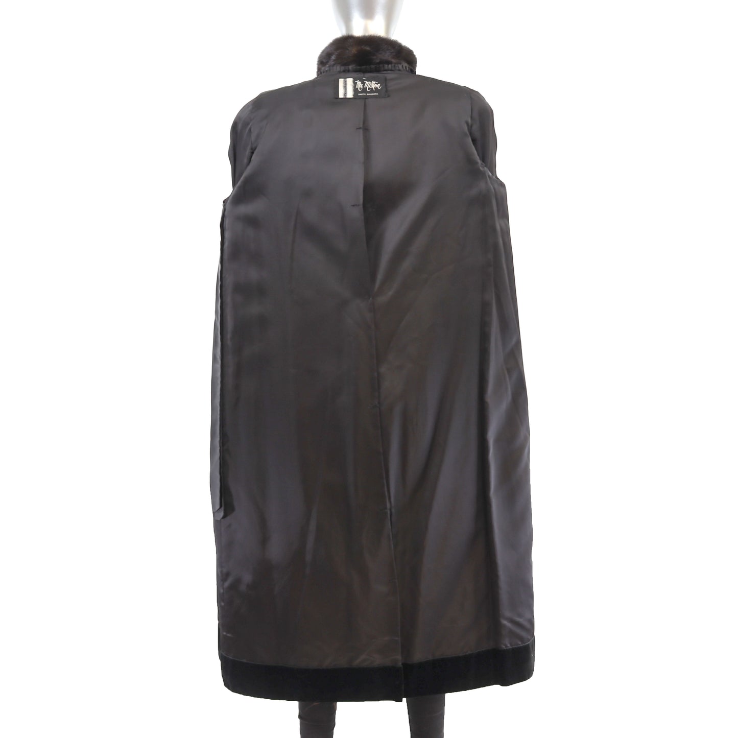 Mahogany Mink Coat- Size M