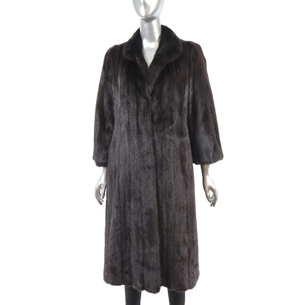 Mahogany Mink Coat- Size S