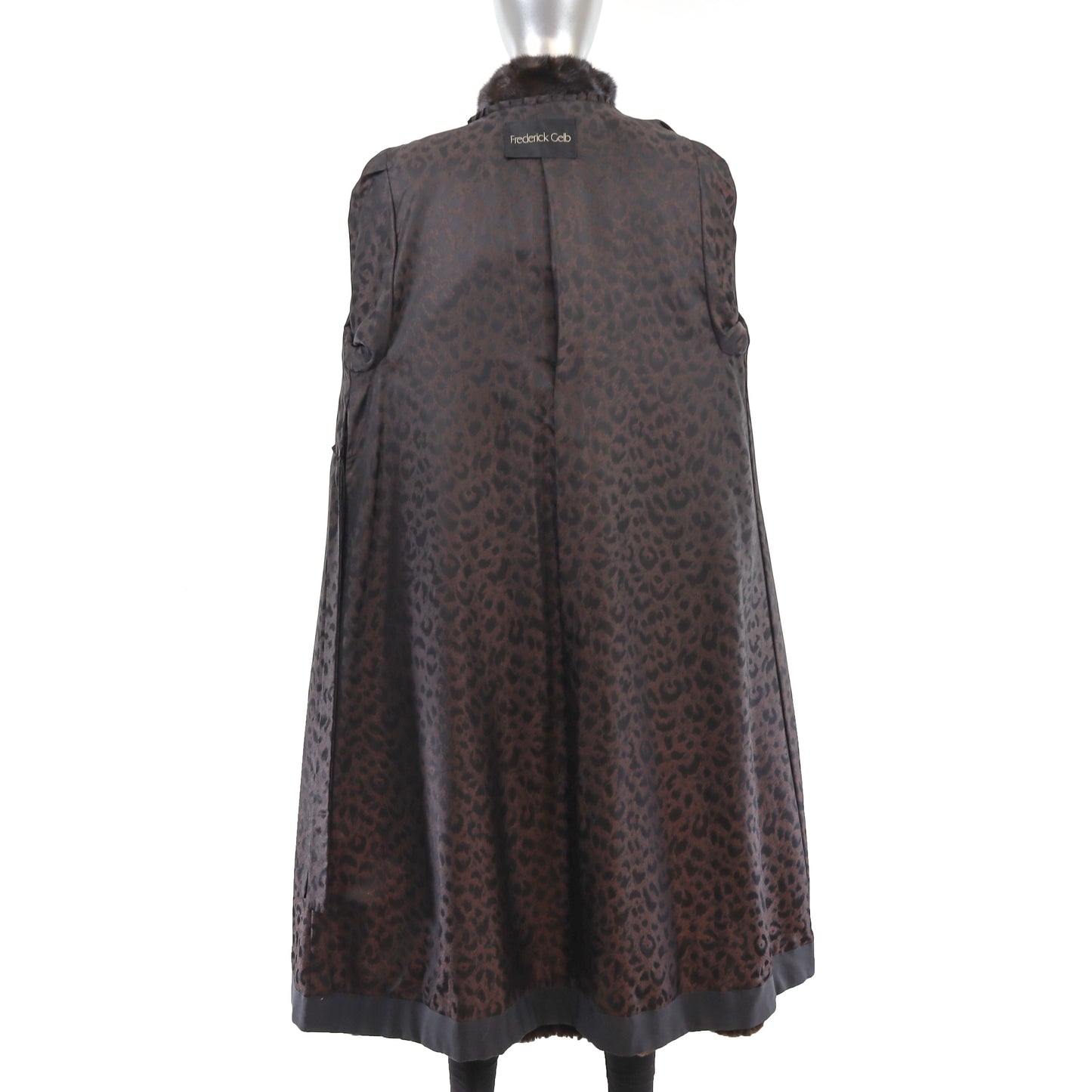 Dark Brown Mink Coat- Size M