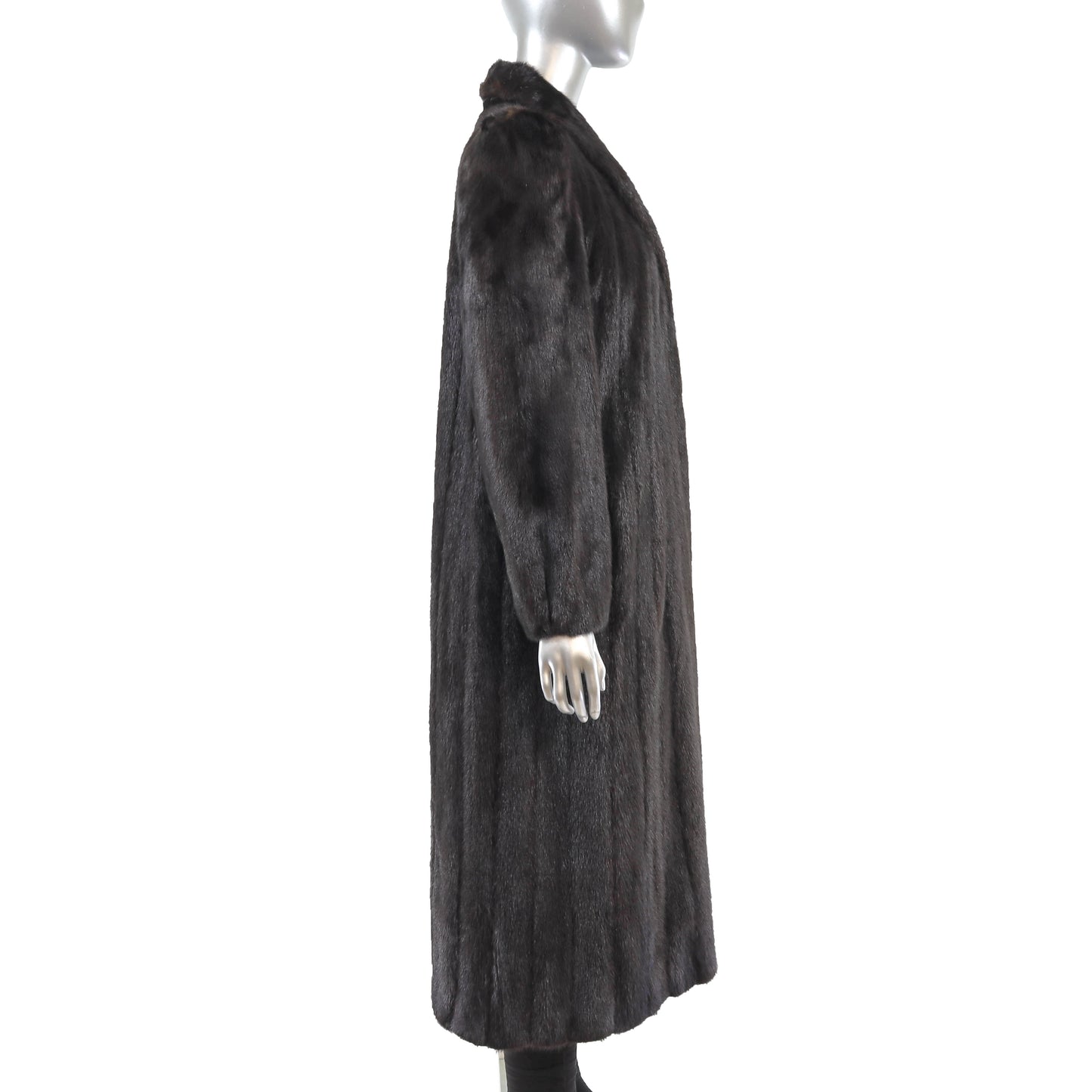 Mahogany Mink Coat- Size M