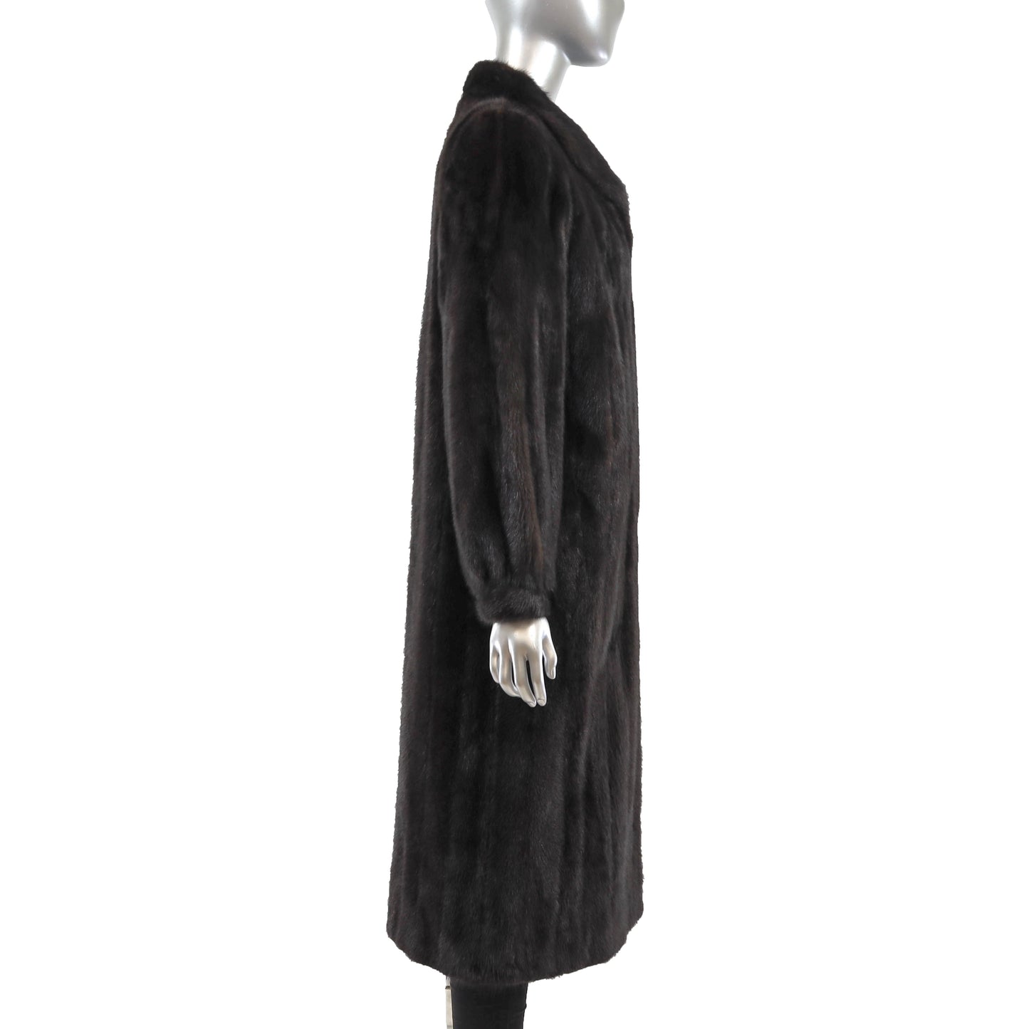 Dark Brown Mink Coat- Size M