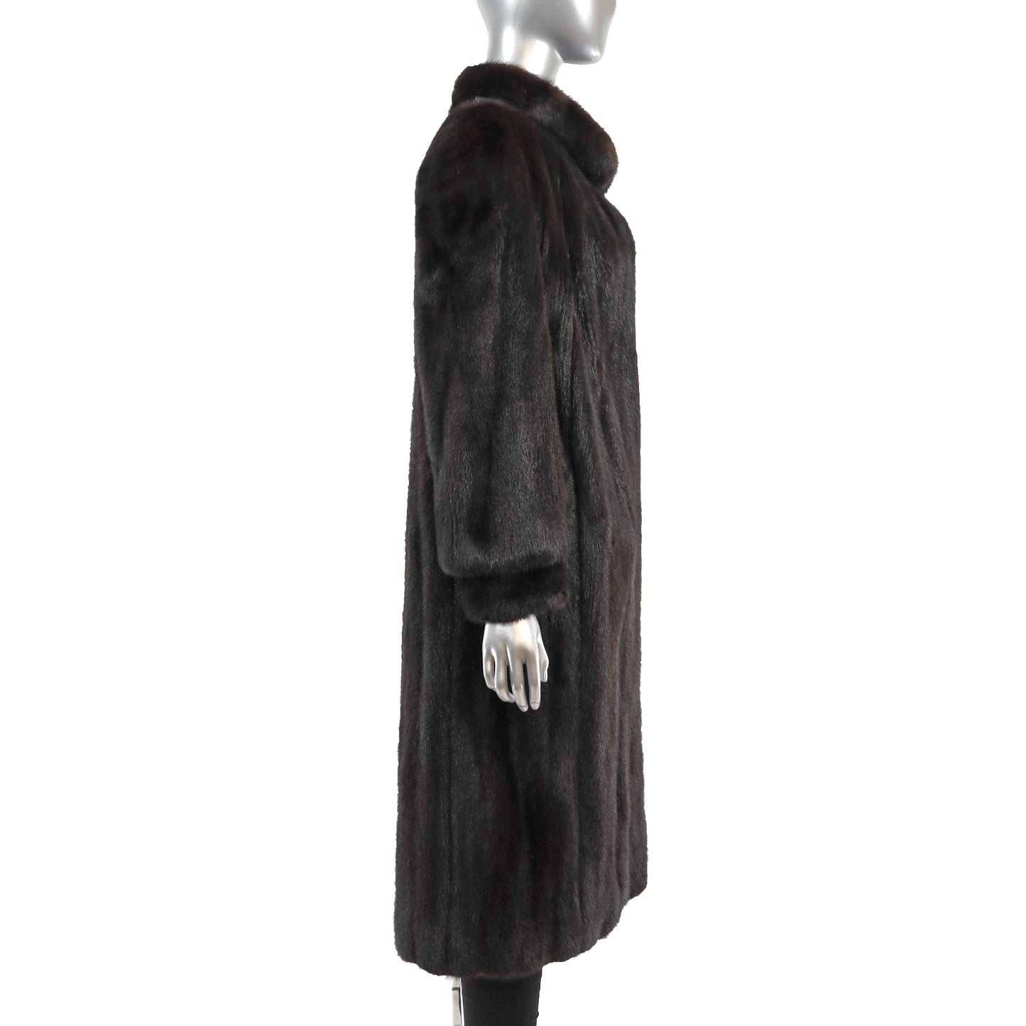 Dark Brown Mink Coat- Size M