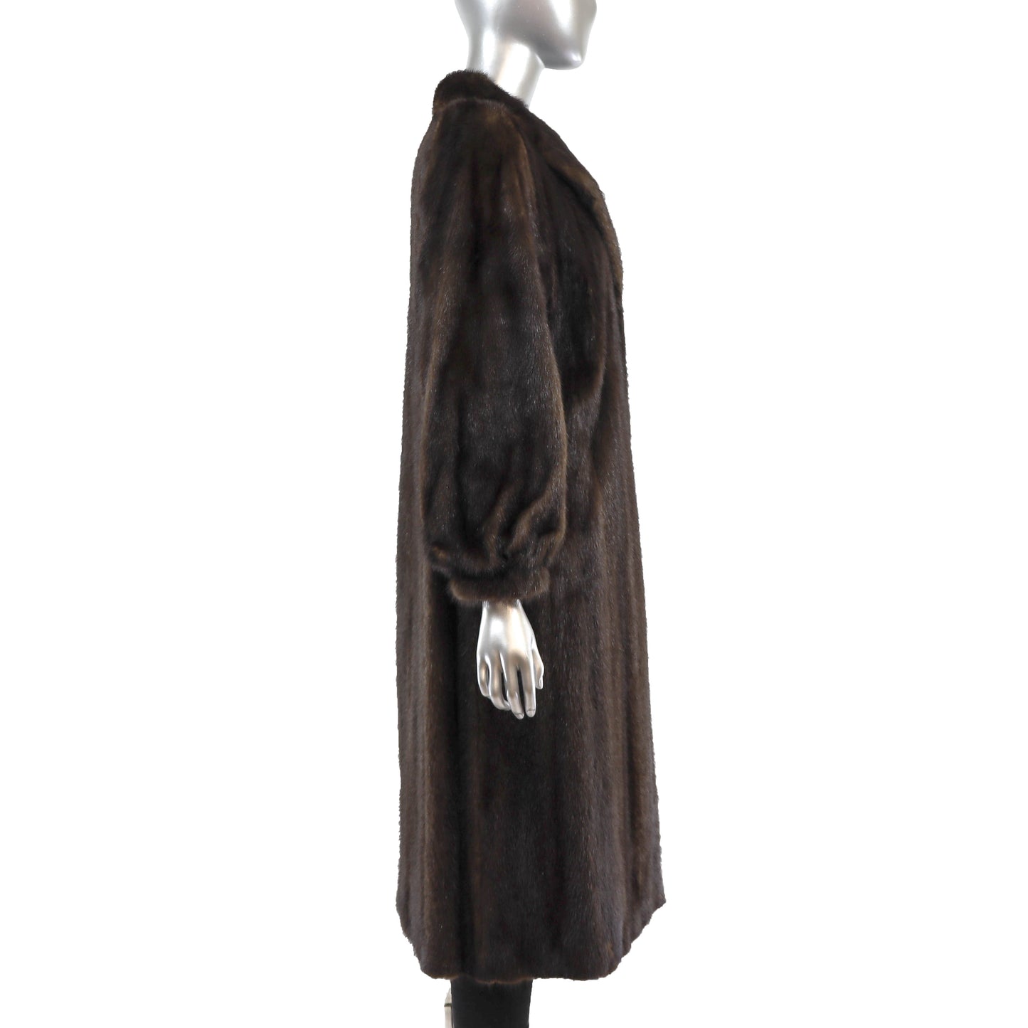 Brown Mink Coat- Size S