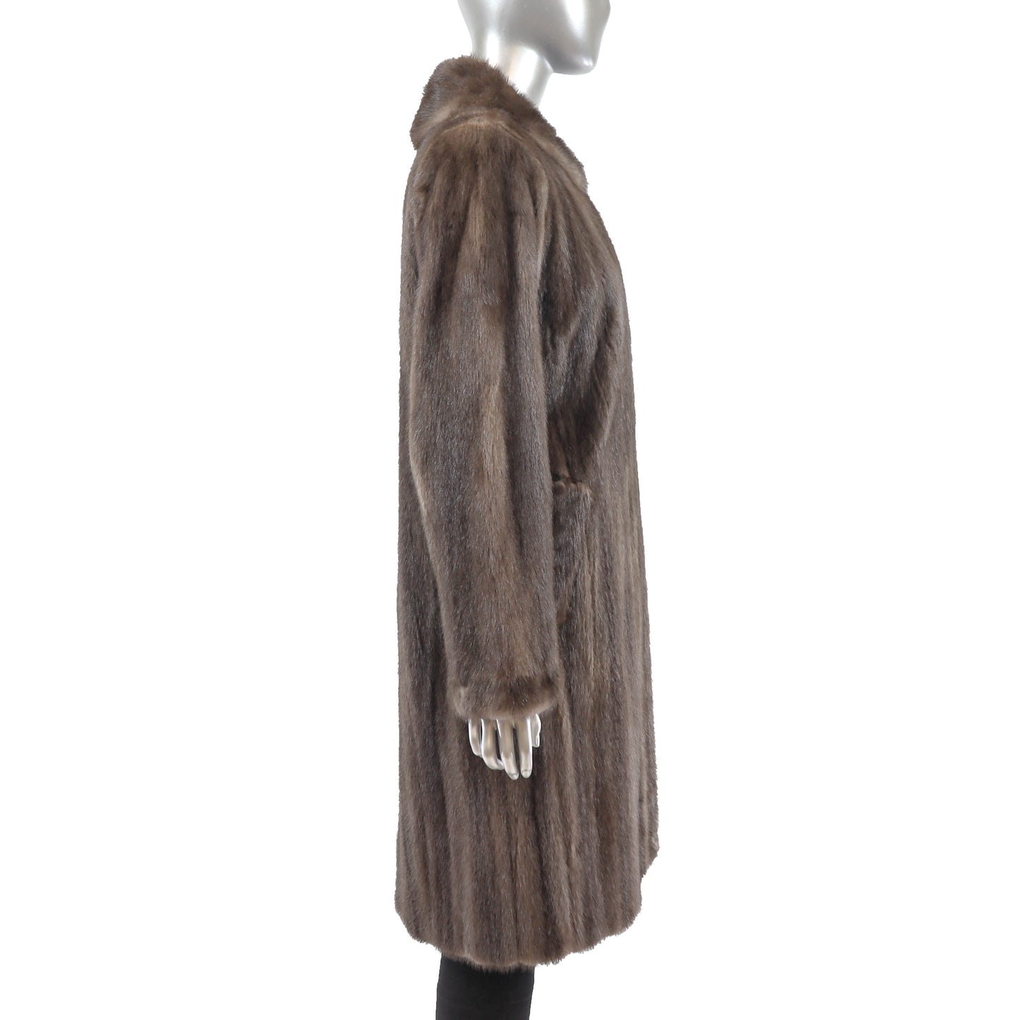 Blue Iris Mink Coat- Size S
