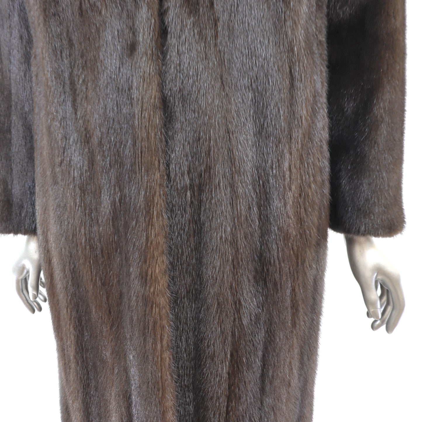Blackglama Dark Brown Mink Coat- Size M