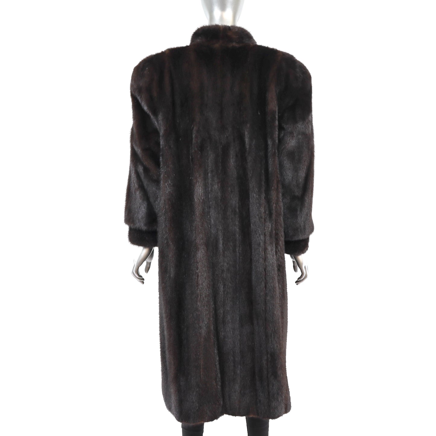 Dark Brown Mink Coat- Size M