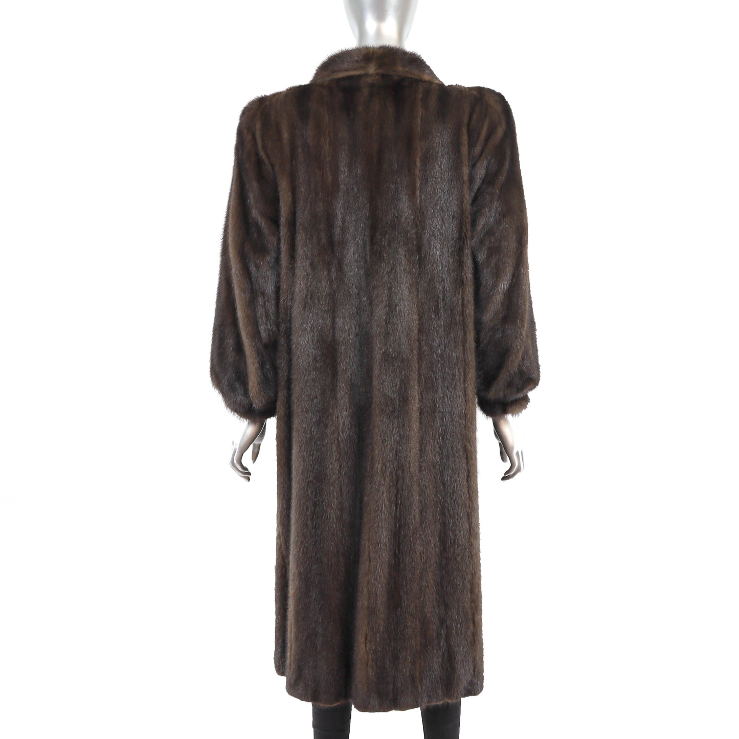Brown Mink Coat- Size S