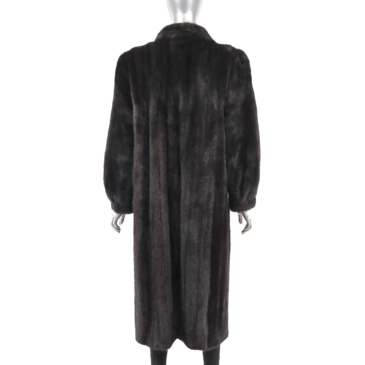 Dark Brown Mink Coat- Size M