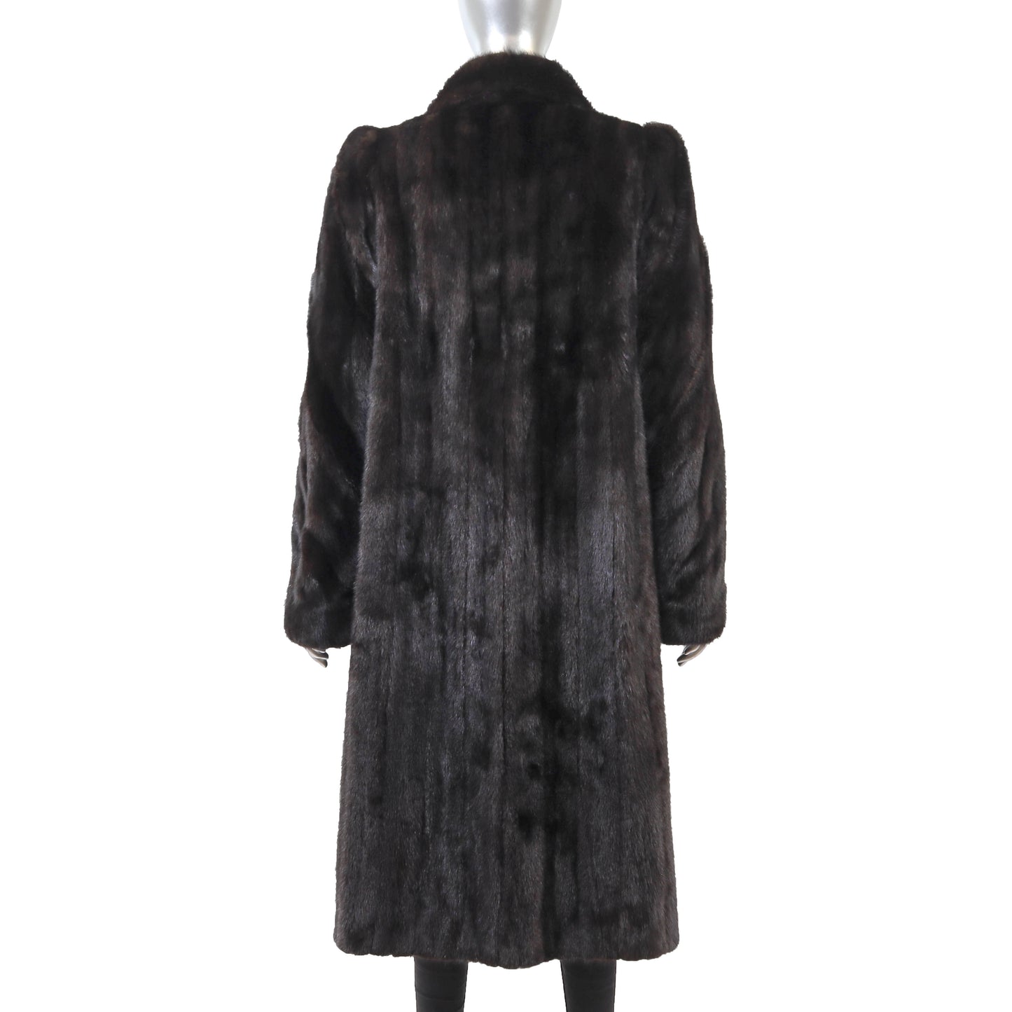 Rosendorf/ Evans Black Mink Coat- Size S