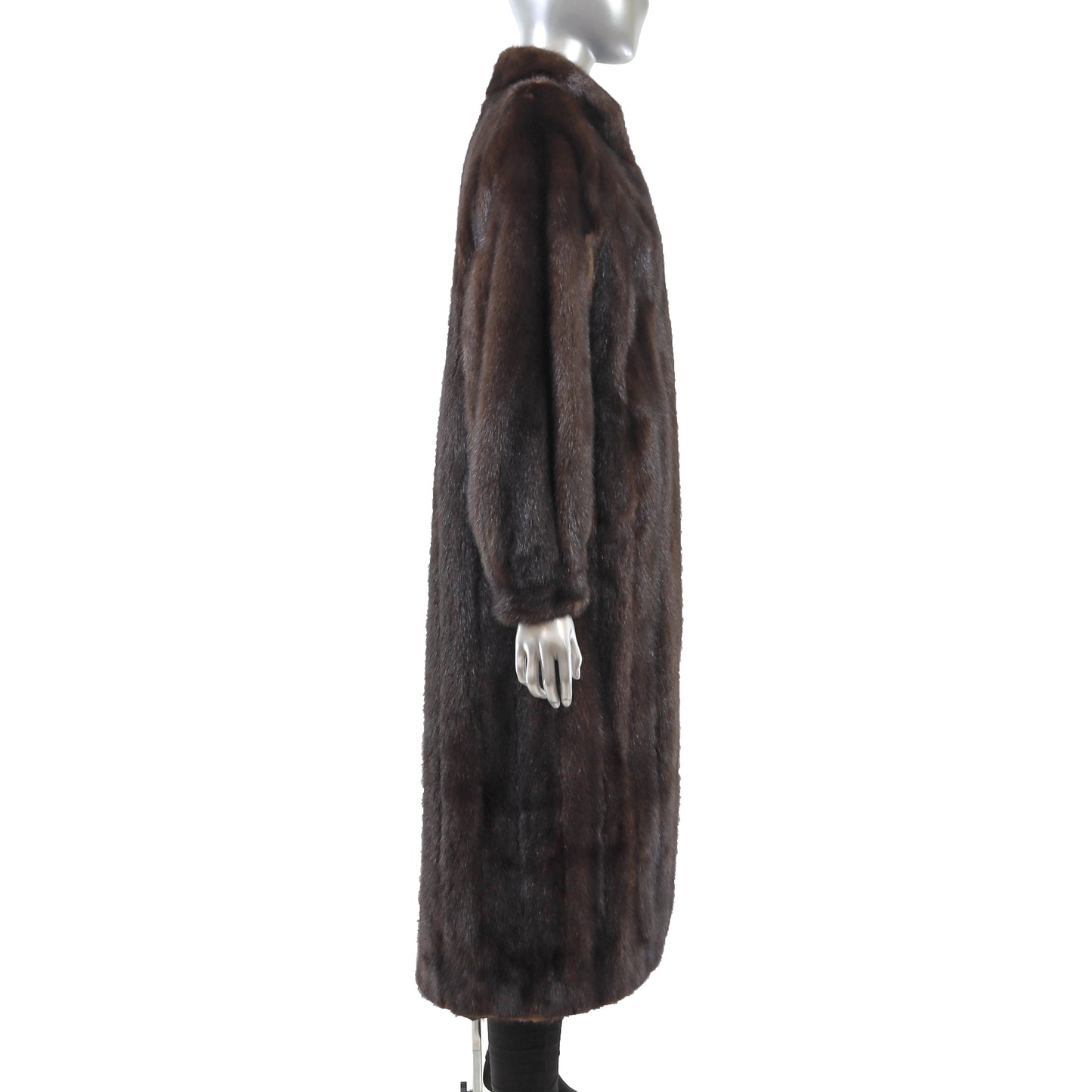 Brown Mink Coat- Size L