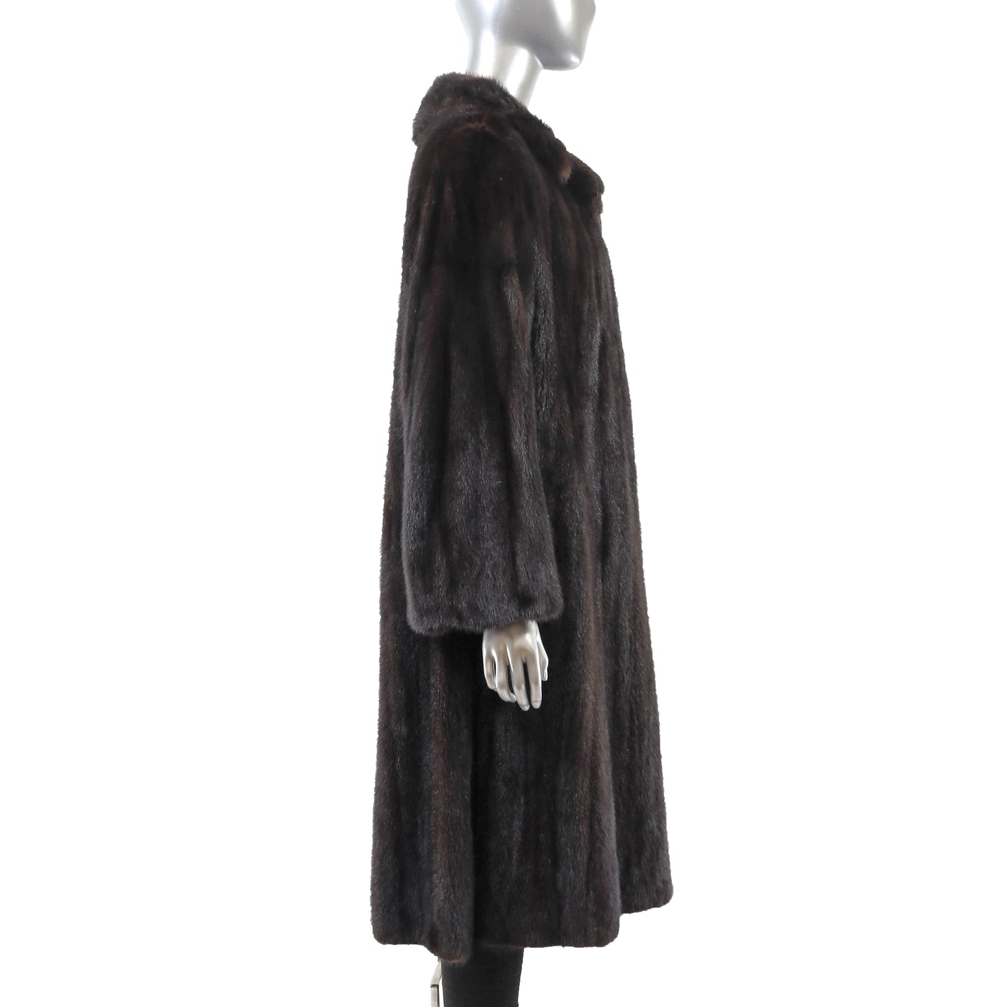 Brown Mink Coat- Size XL