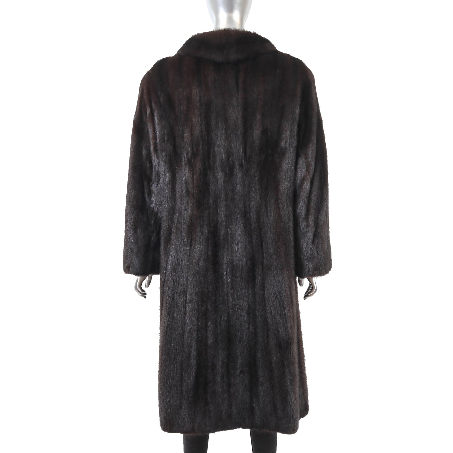 Brown Mink Coat- Size XL
