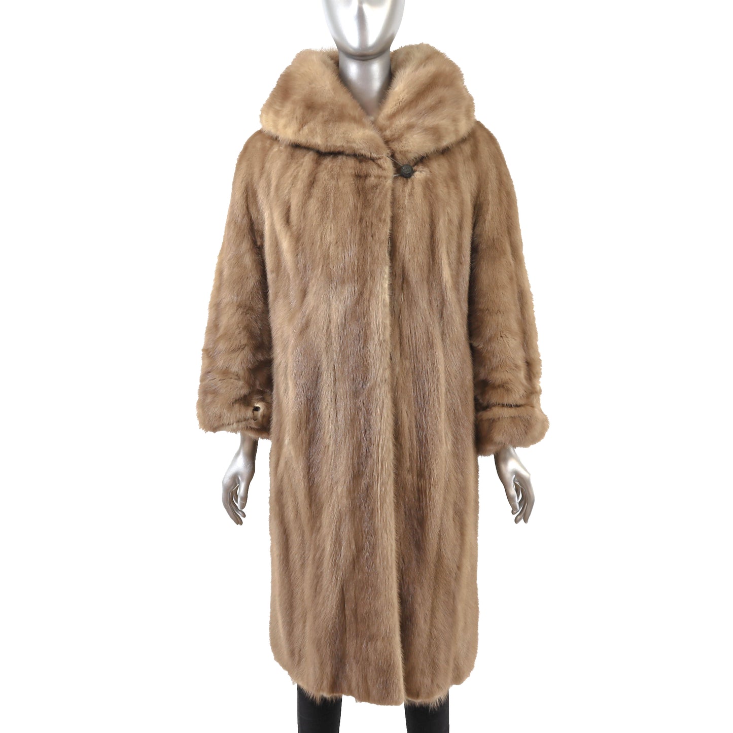 Light Brown Mink Coat- Size M
