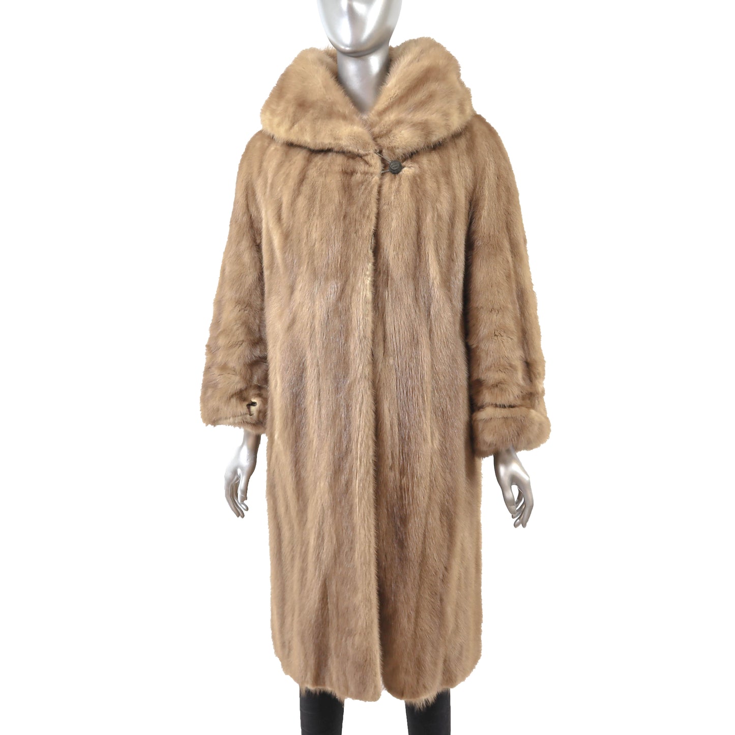 Light Brown Mink Coat- Size M