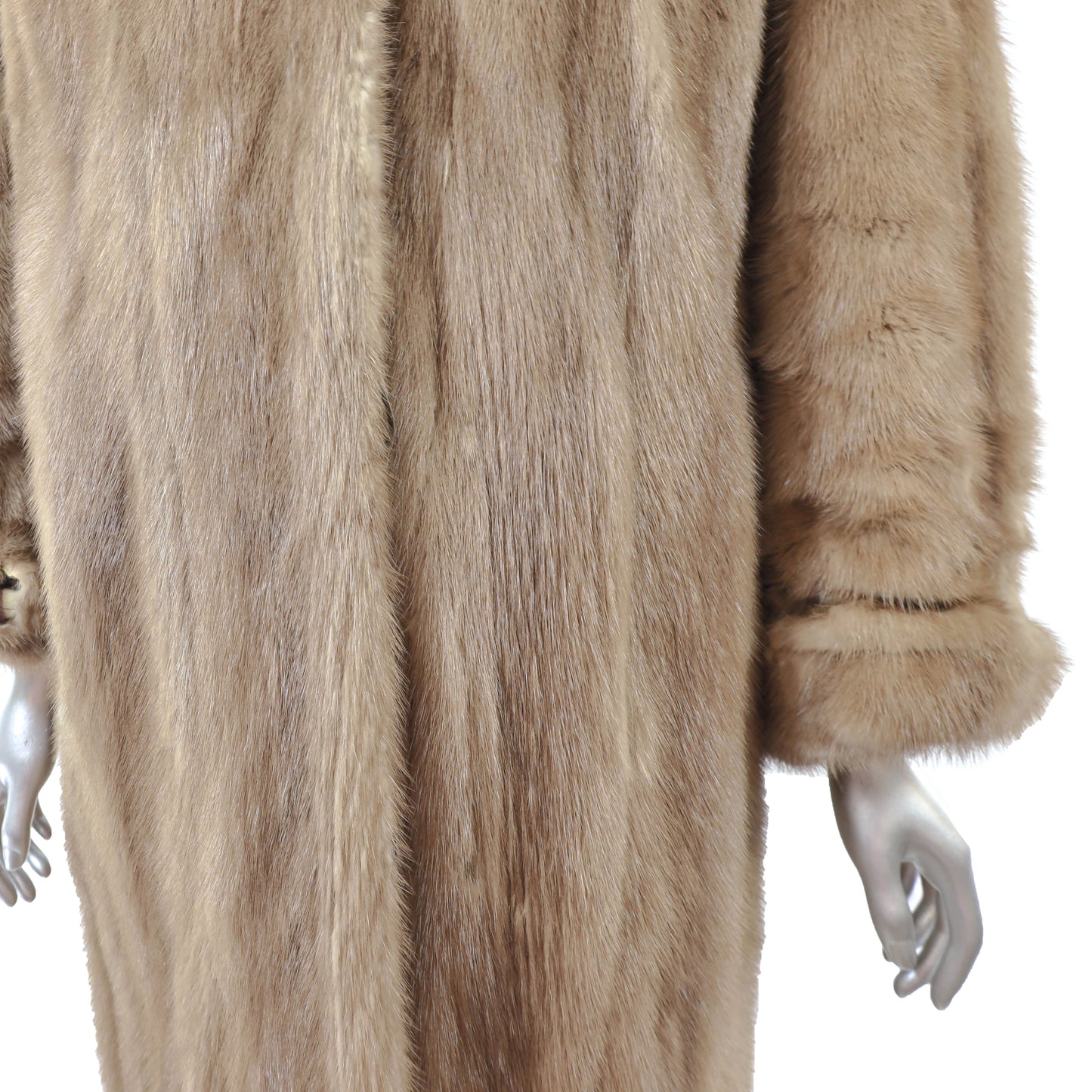 Light Brown Mink Coat- Size M