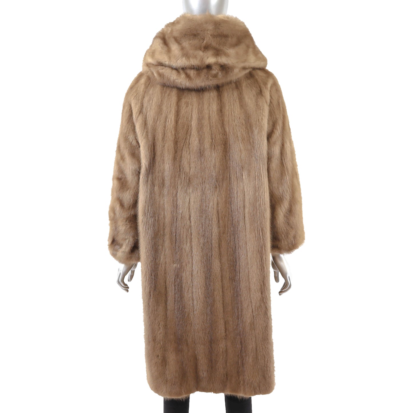 Light Brown Mink Coat- Size M