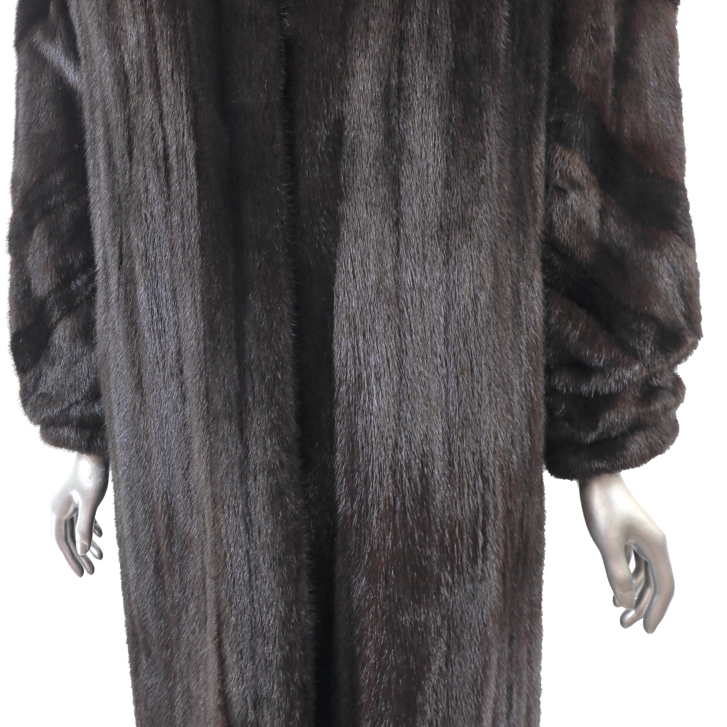 Dark Brown Mink Coat- Size M