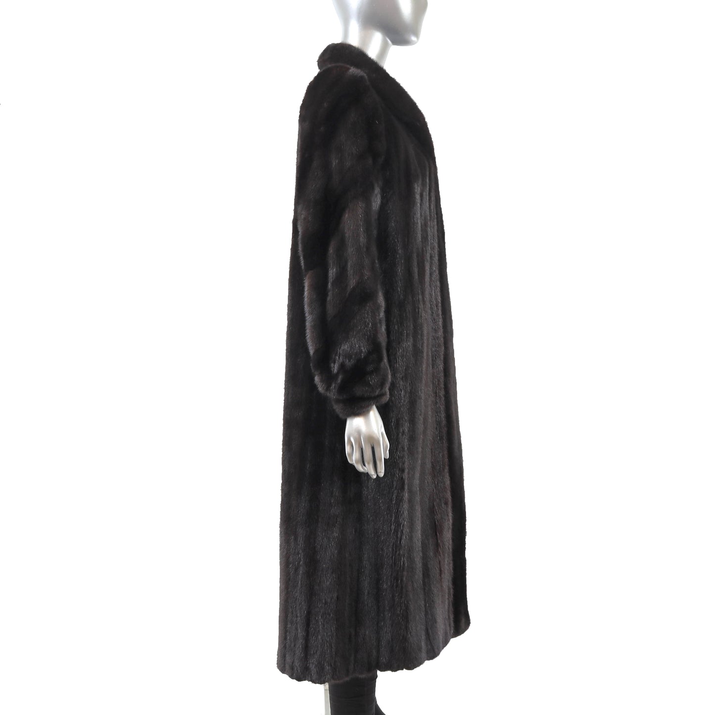 Dark Brown Mink Coat- Size M