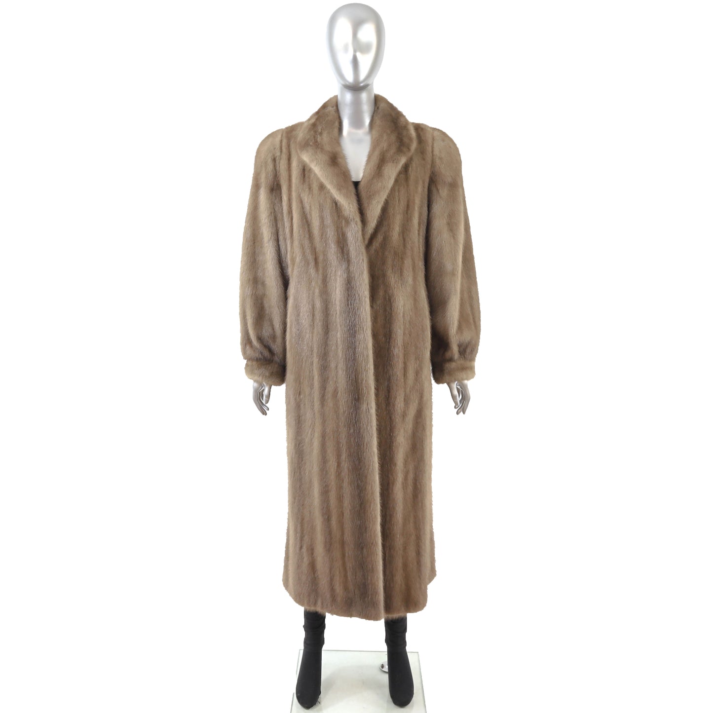 Light Brown Mink Coat- Size M