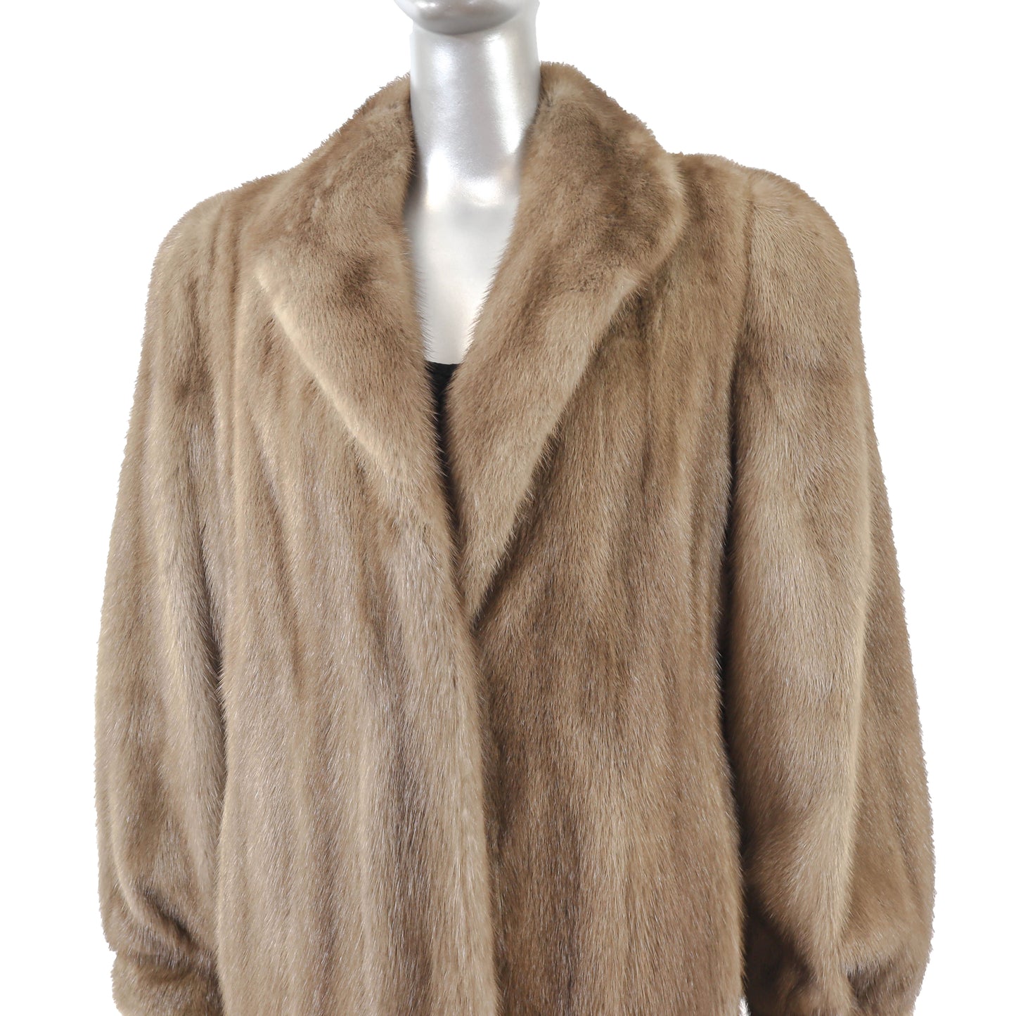 Light Brown Mink Coat- Size M