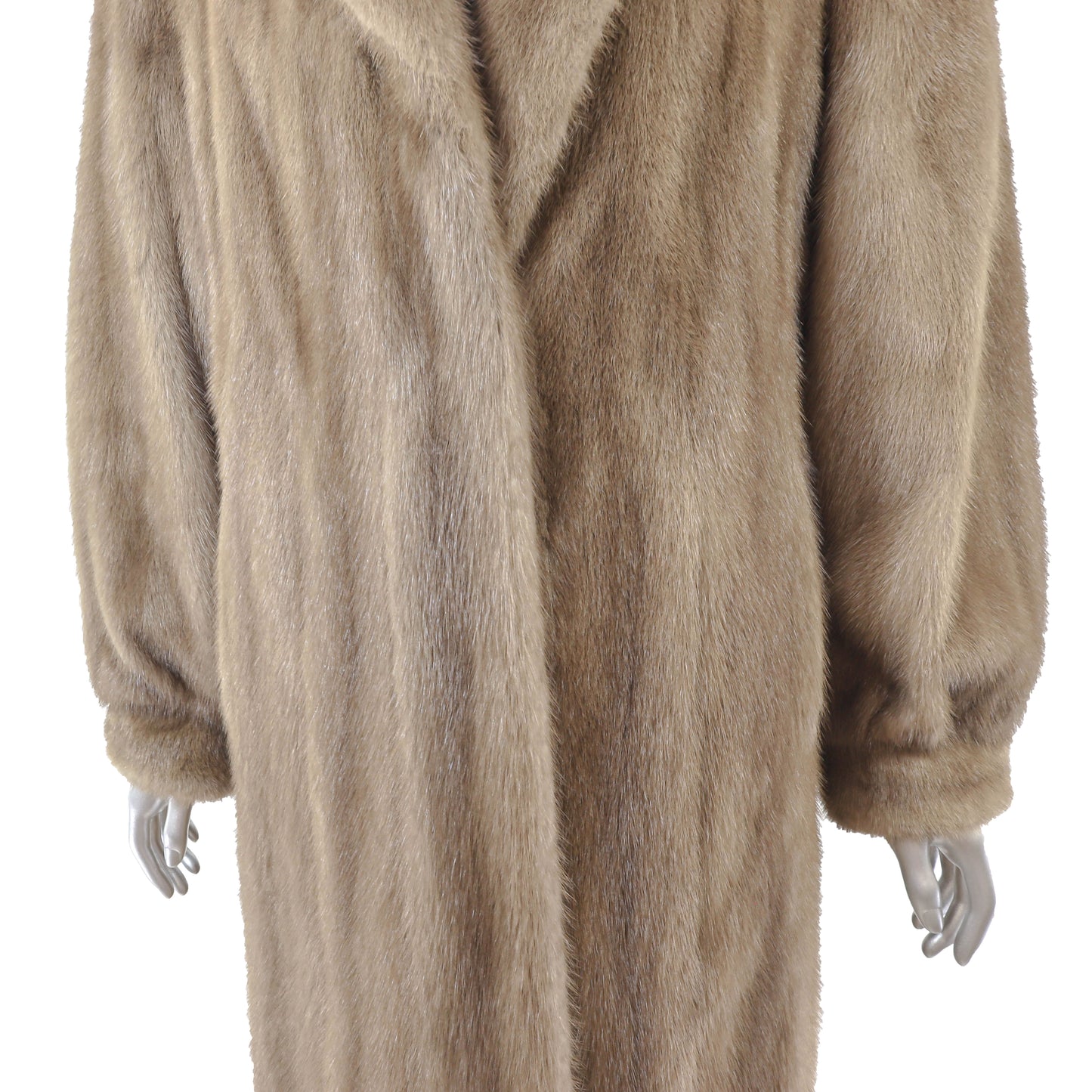 Light Brown Mink Coat- Size M