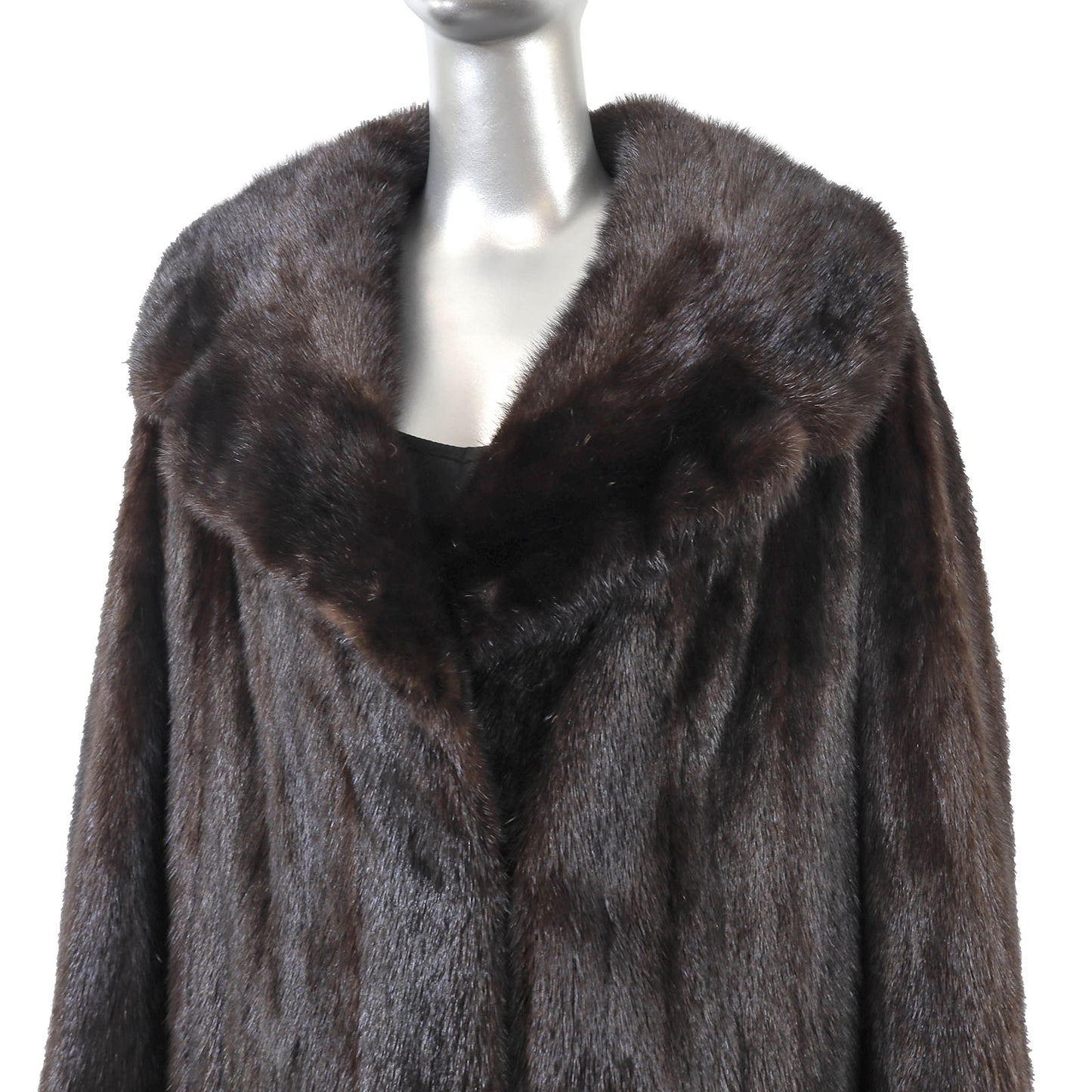 Brown Mink Coat- Size XXL