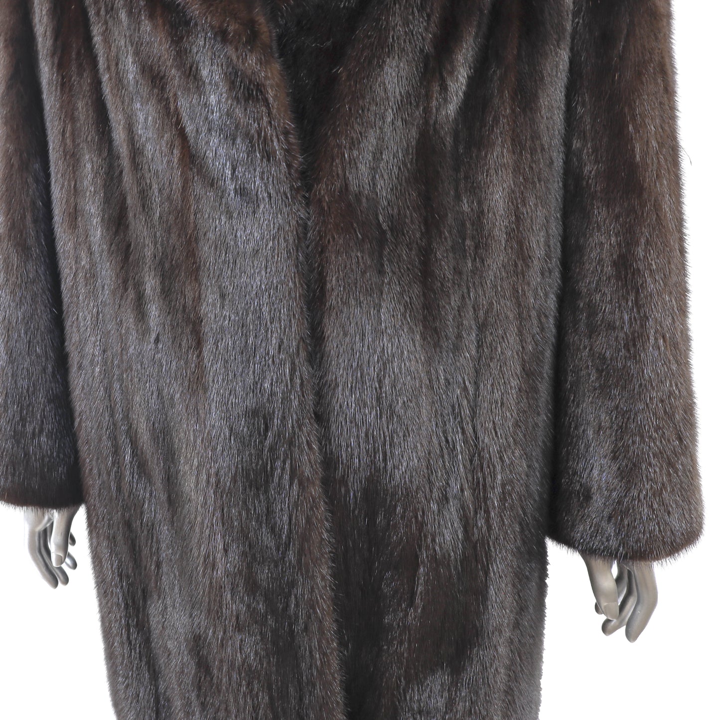 Brown Mink Coat- Size XXL