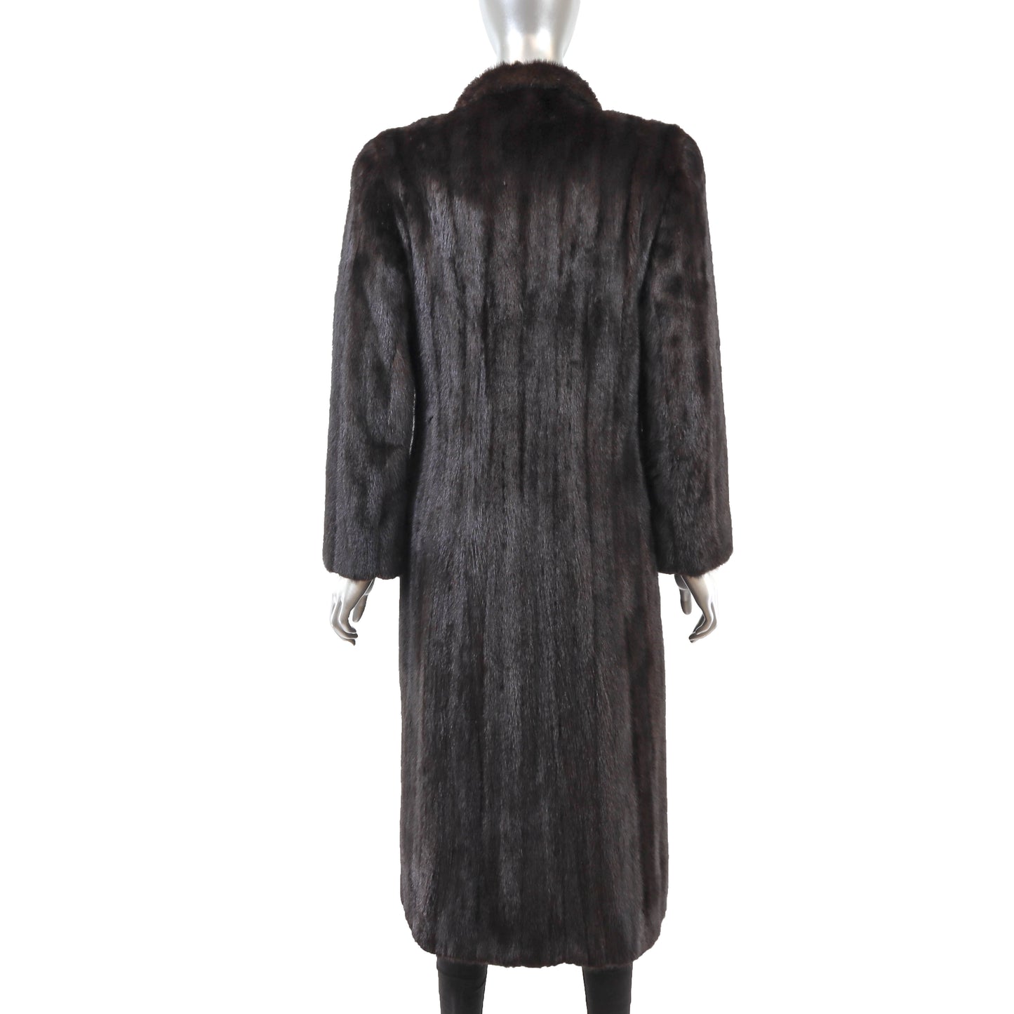 Dark Brown Mink Coat- Size S