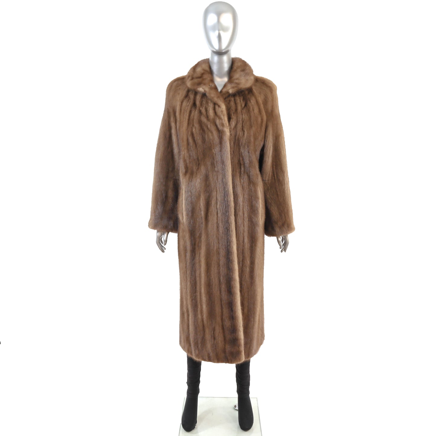 Light Brown Mink Coat- Size S